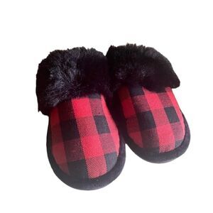 Buffalo Plaid Slippers NWT